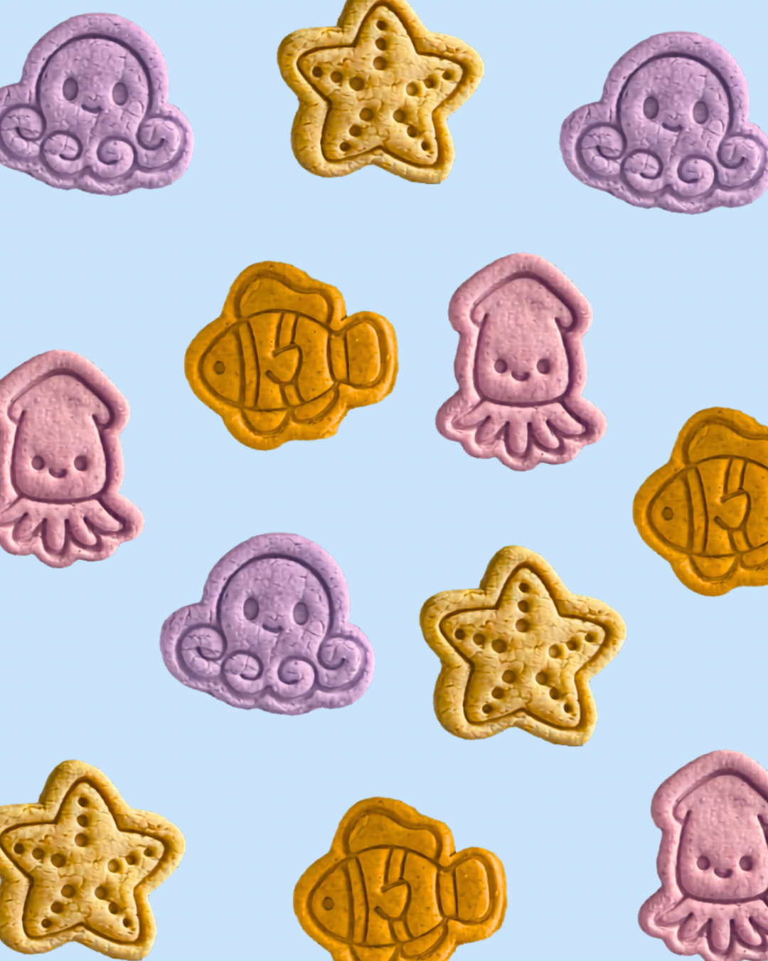 Sea Creature Minis | Goat Milk Treats