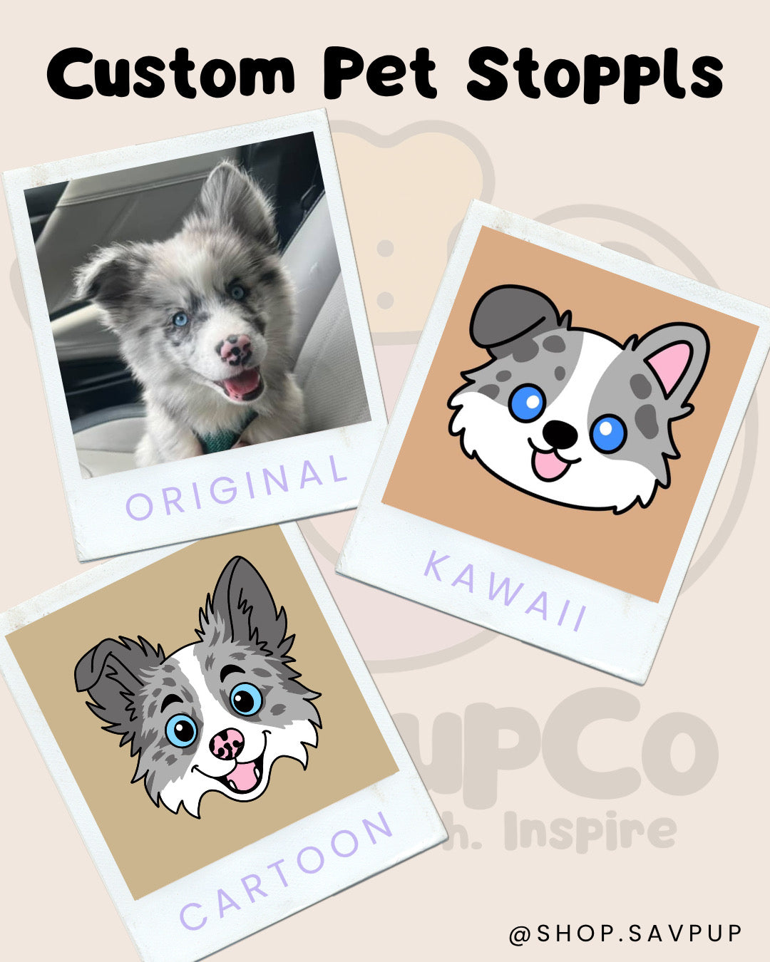 Custom Dog Stoppl