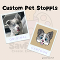 Custom Dog Stoppl