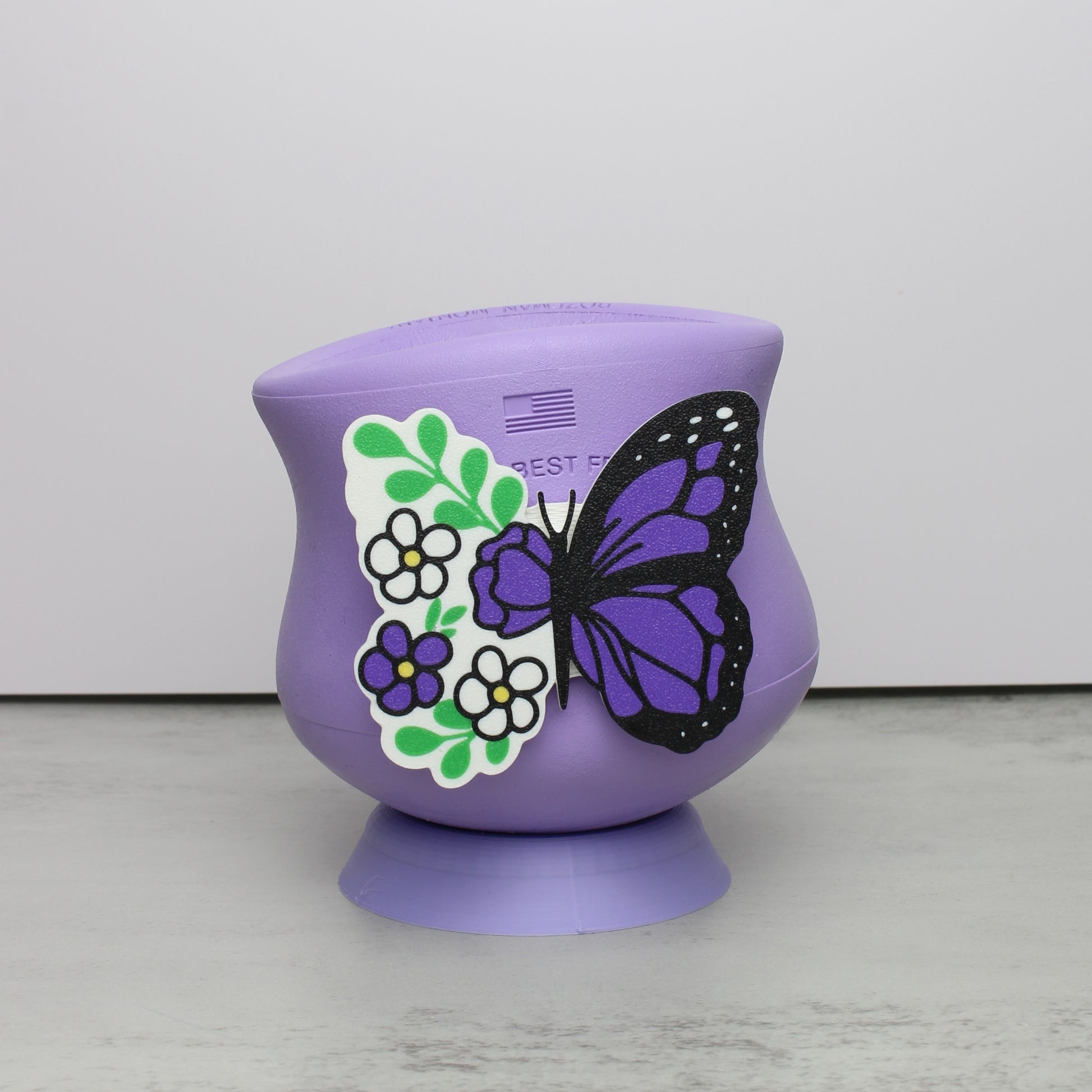 Floral Monarch | Purple