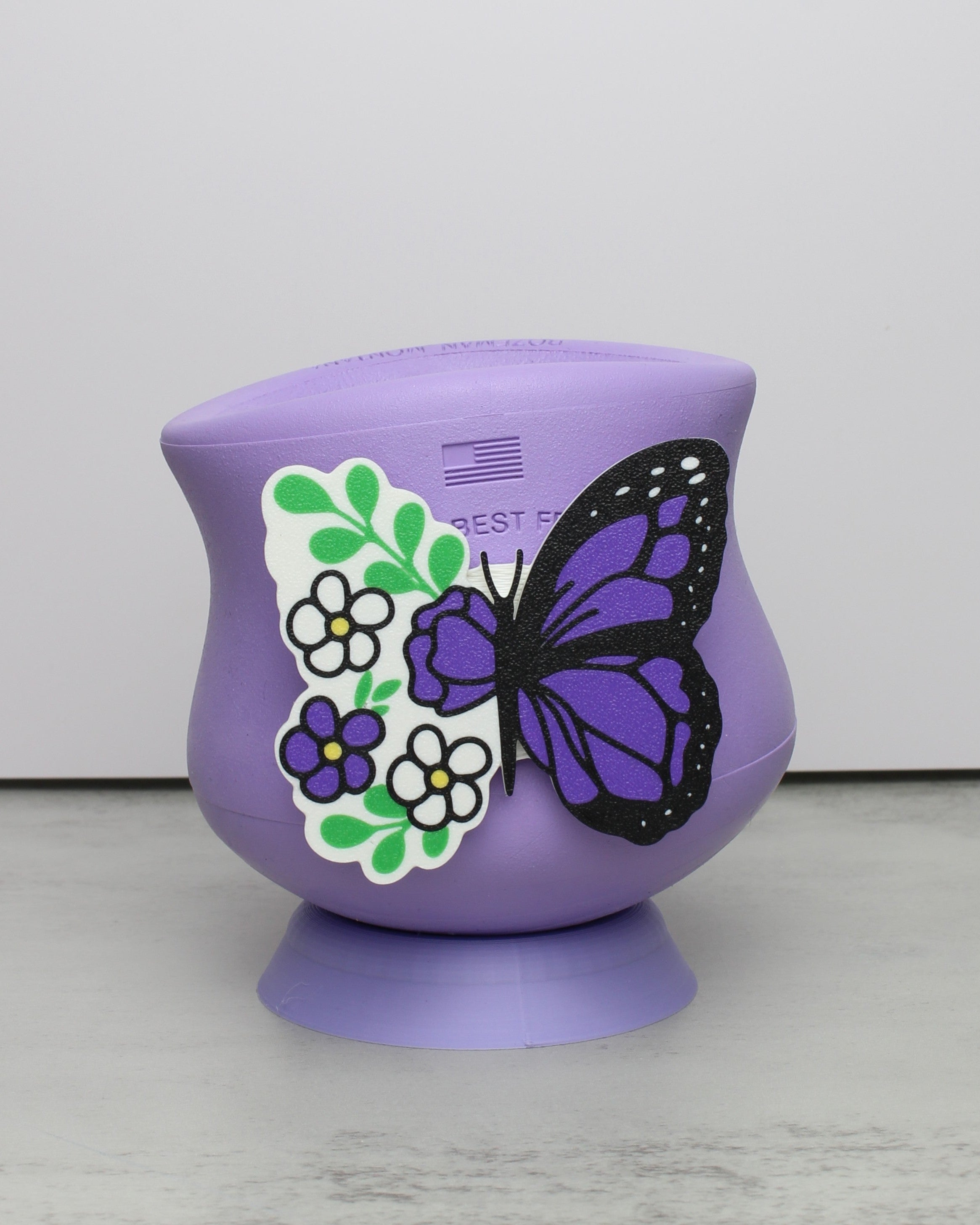 Floral Monarch | Purple