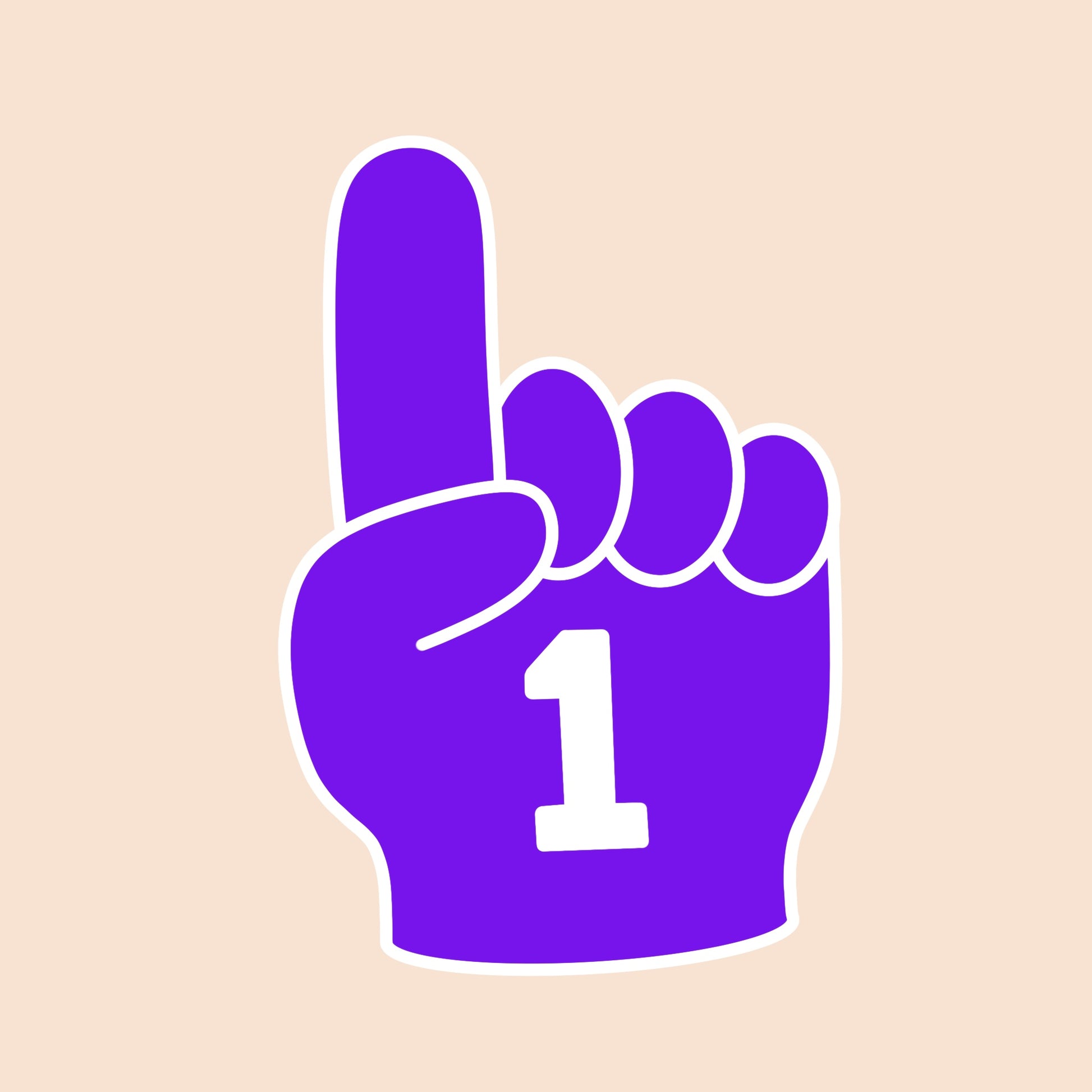 Foam Finger | Purple