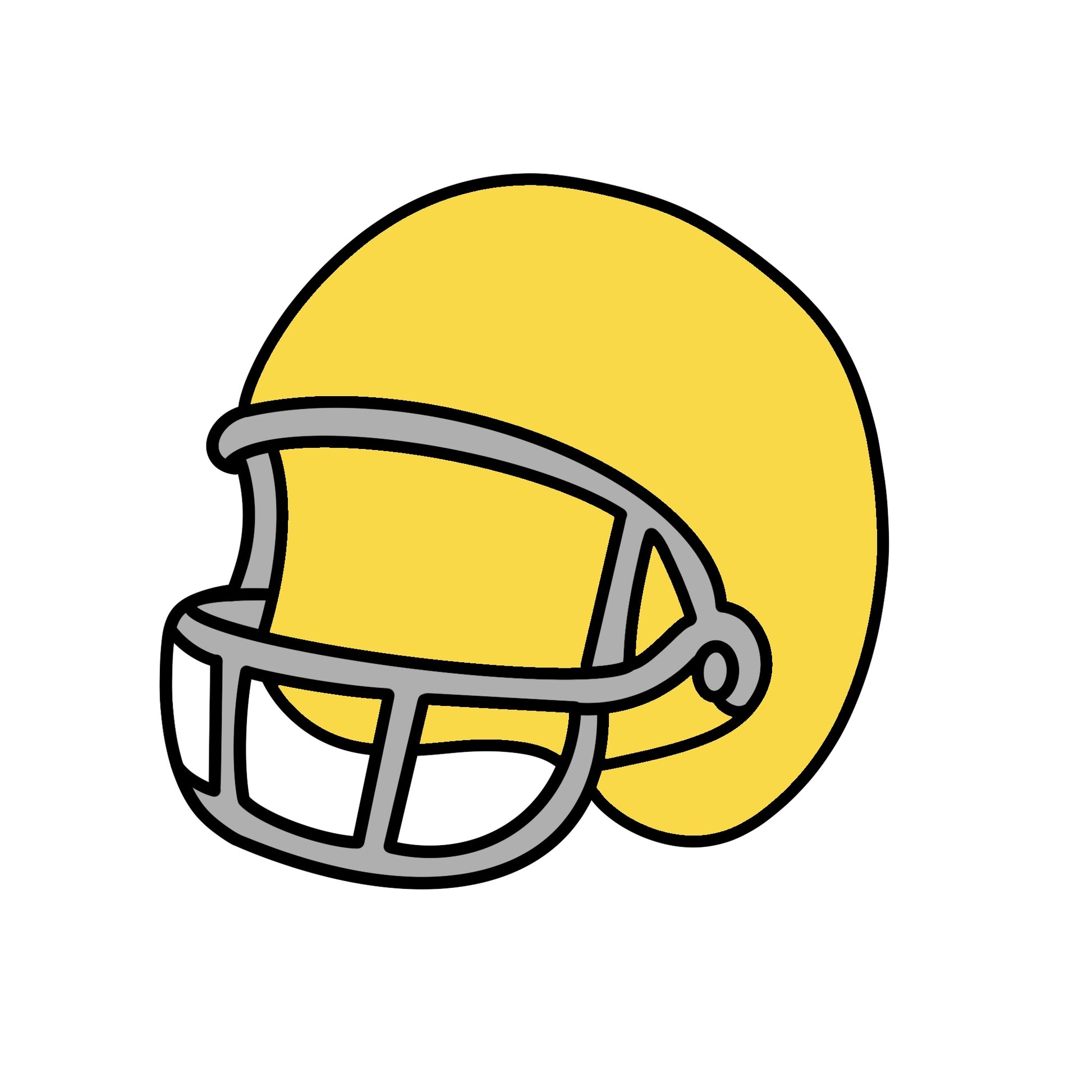 Football Helmet | Yellow