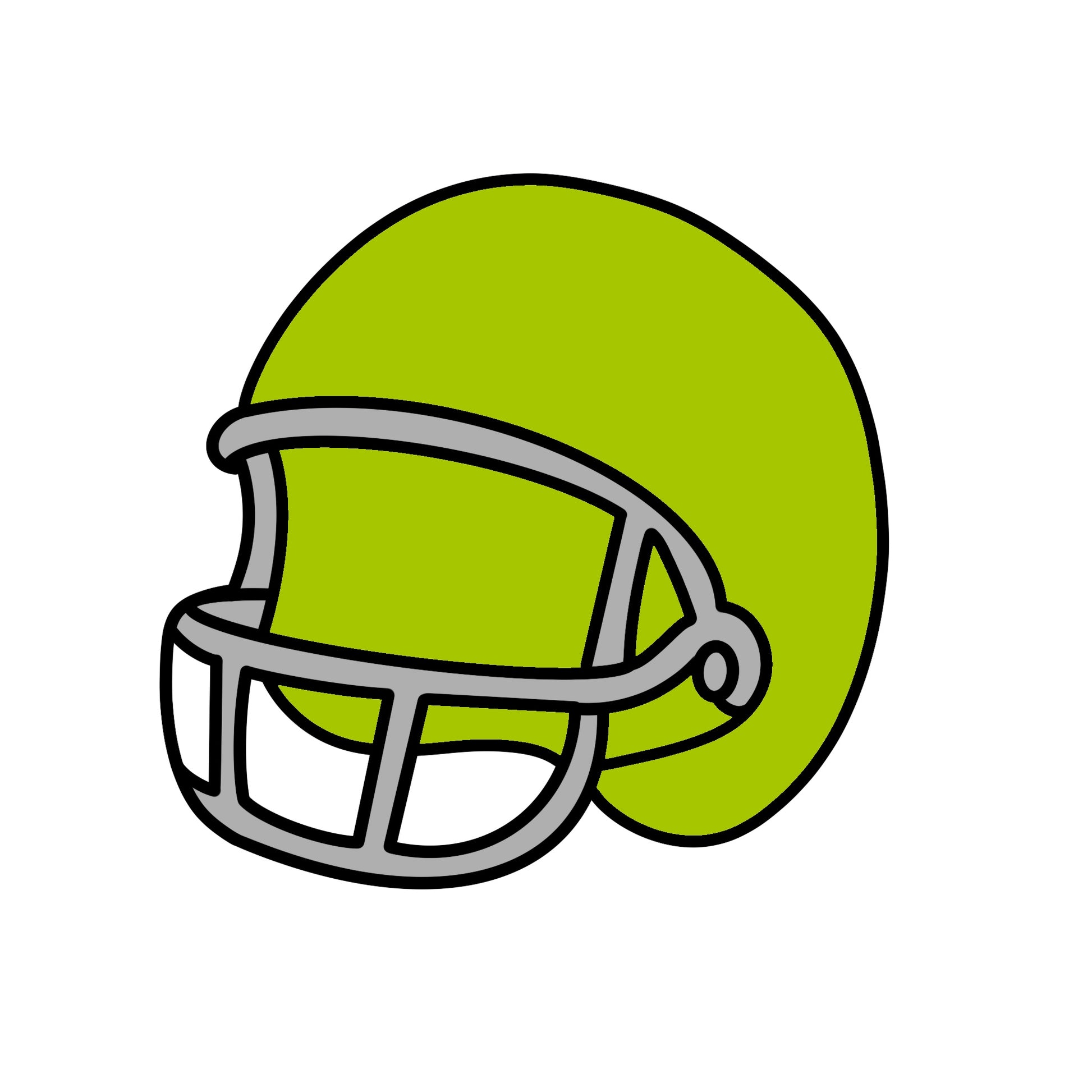 Football Helmet | Green