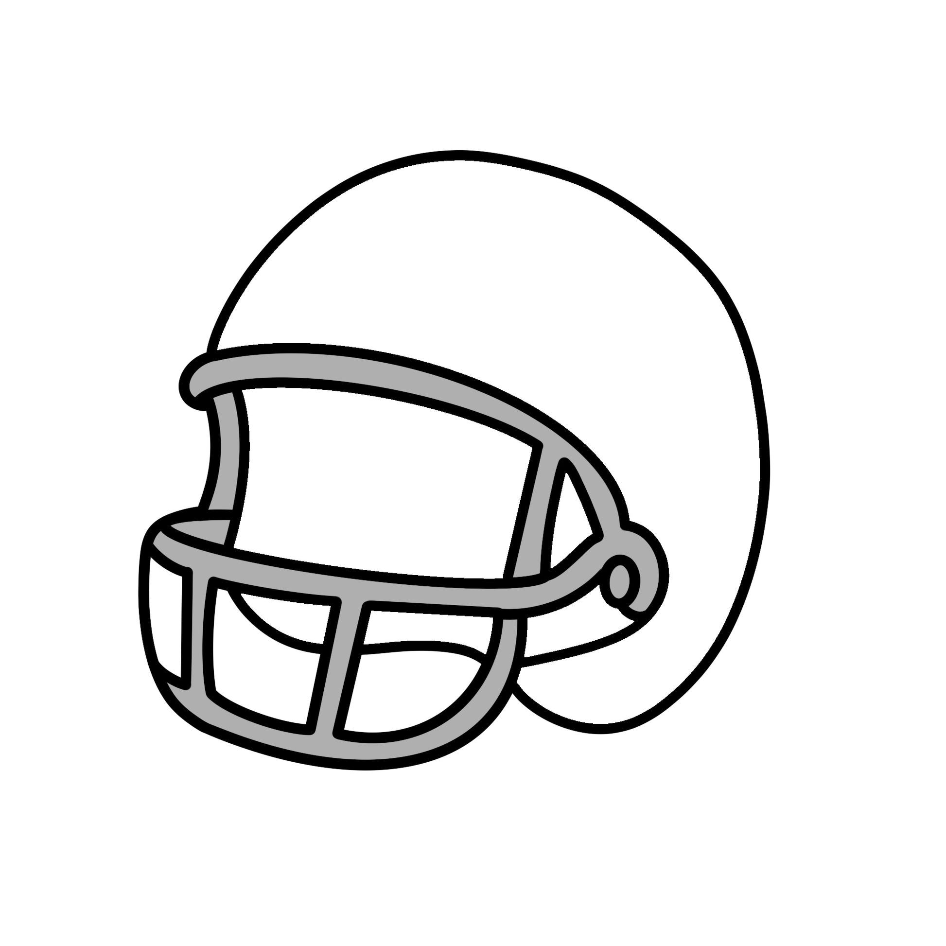 Football Helmet | White