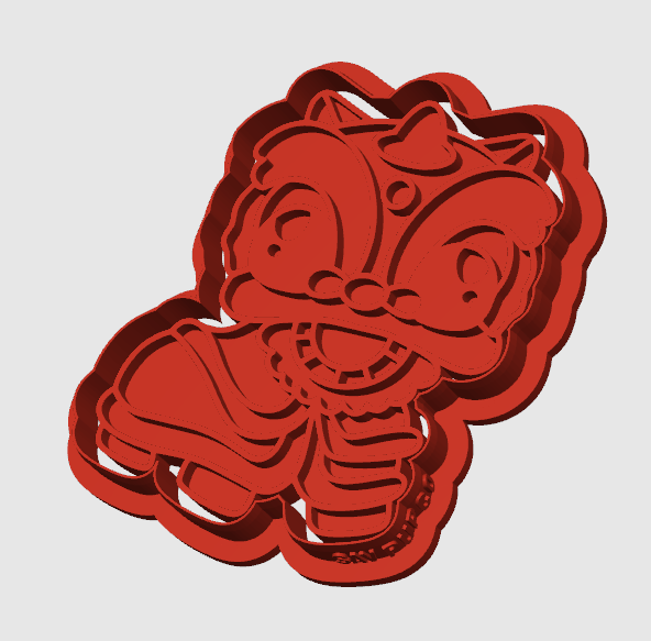 Dancing Dragon Treat Cutter